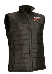 Bodywarmer tendance bi-matière <br/> Logo ROADY et RAPID PARE-BRISE